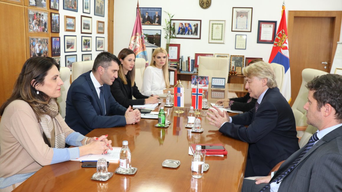 Ђорђевић: Ускоро нови пројекат Србије и Норвешке