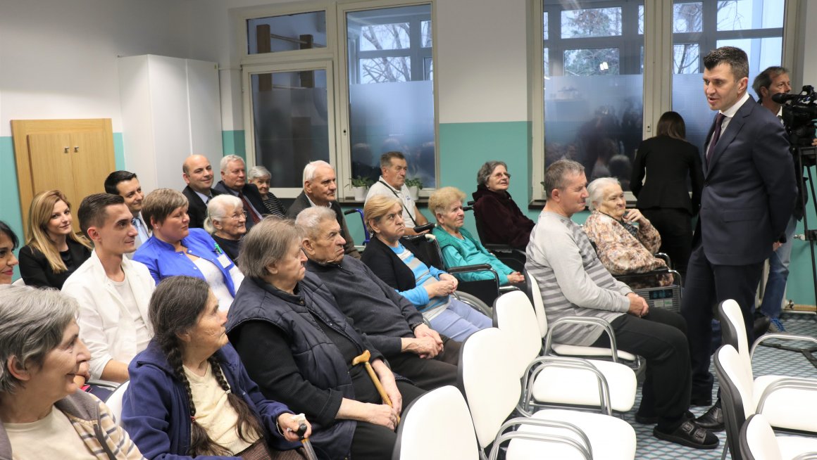 Реновирана Радна јединице Геронтолошког центра Београд – Дом стационар на Карабурми