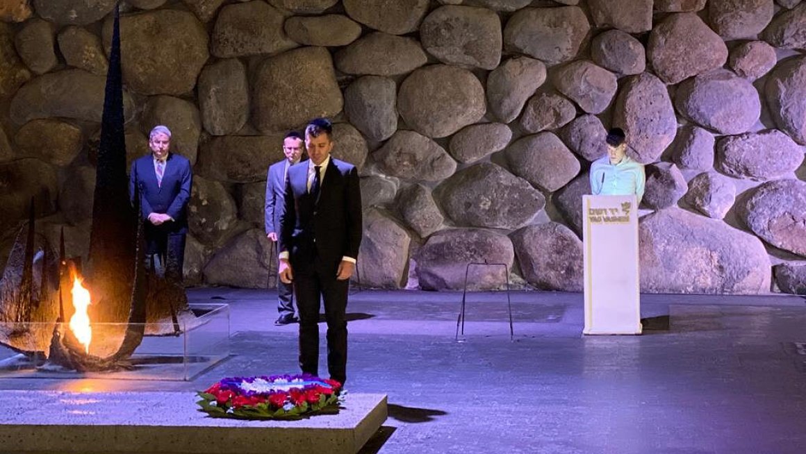 Ђорђевић одао почаст жртвама Холокауста током другог дана посете Држави Израел