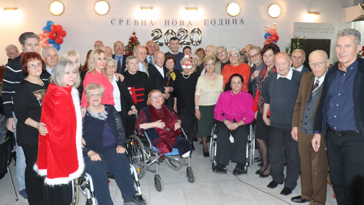 Ђорђевић са најстаријима прославио Нову Годину