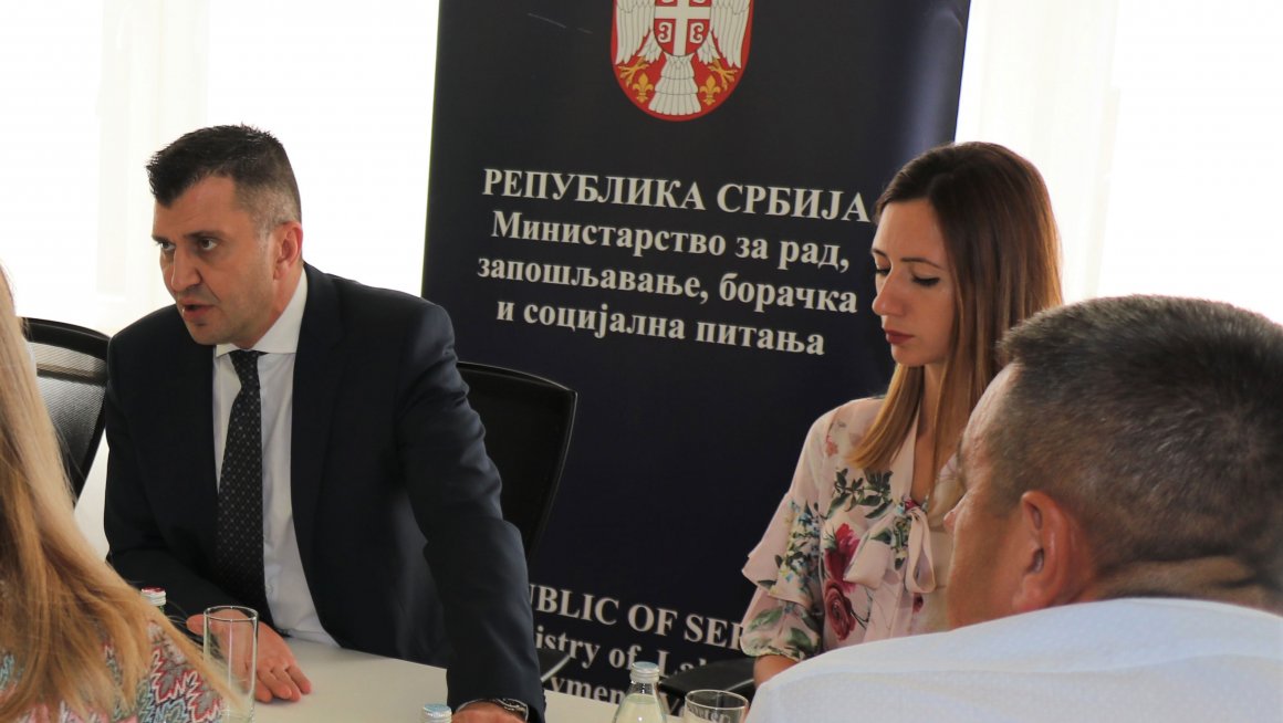 Одржан ванредни колегијум запослених у Министарству за рад запошљавање, борачка и социјална питања