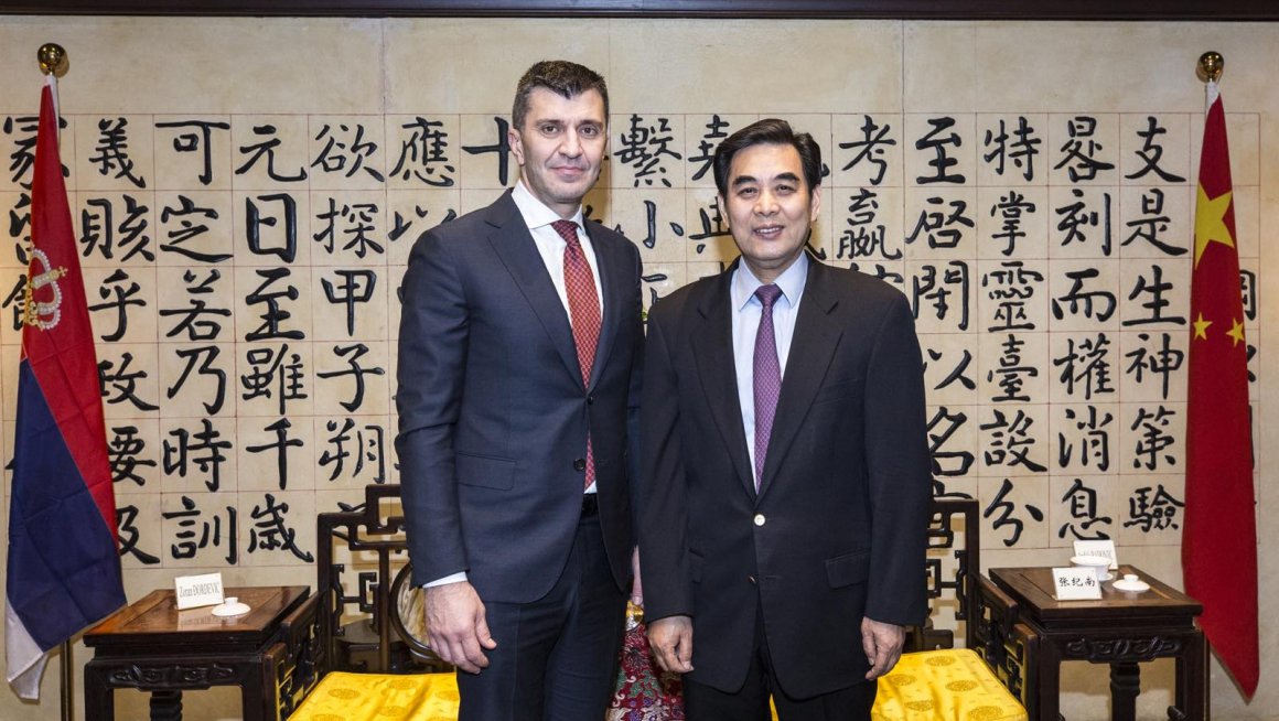 Кинески министар Жанг Ђихан упутио Ђорђевићу писмо у циљу заједничког опоравка и развоја економије Републике Србије и Народне Републике Кине                   