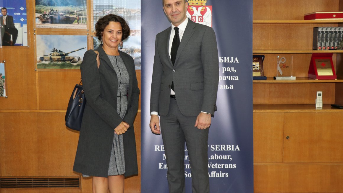 Министар Ђорђевић разговарао са амбасадорком Израела Алоном Фишер Кам