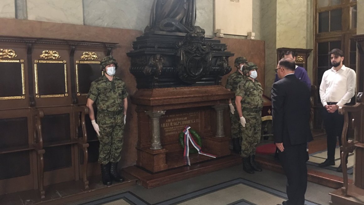 Обележeна 152. годишњица смрти кнеза Михаила Обреновића