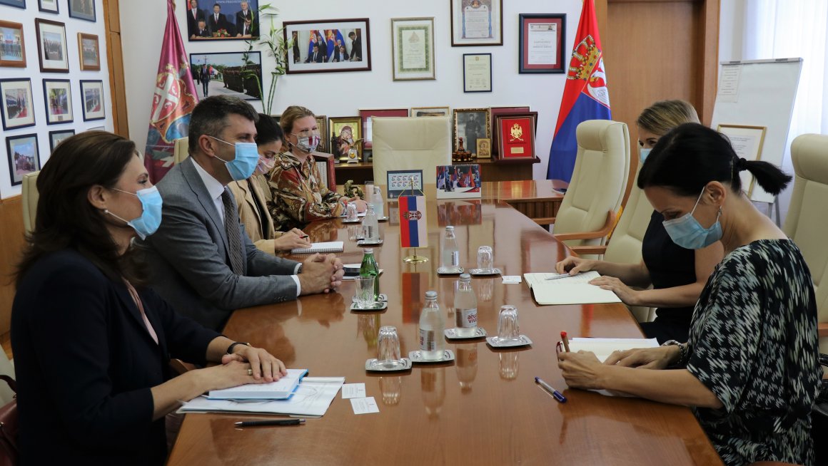 Министар Ђорђевић о наставку сарадње са новопостављеном директорком ГИЗ-а Даниелом Функе