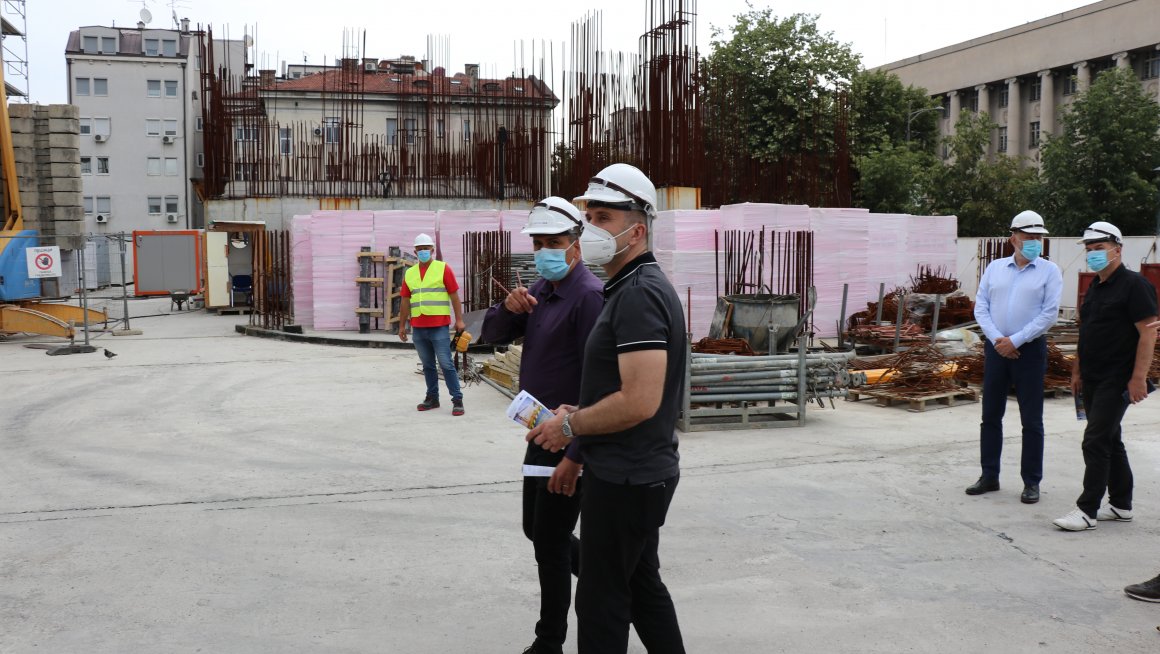 Ђорђевић на градилишту „Skyline” о примени мере безбедности и здравља на раду према новом Правилнику