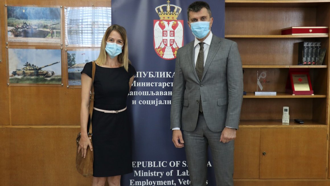 Министар Ђорђевић о наставку сарадње са новопостављеном директорком ГИЗ-а Даниелом Функе