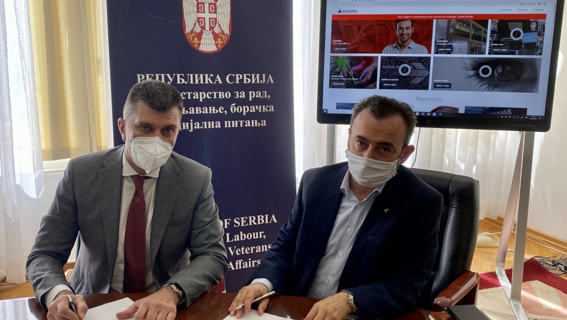 "Magna Seating" донирала маске и дезинфекциона средства најстаријим грађанима и особама са инвалидитетом