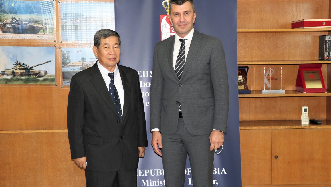 Унапређење сарадње Србије и Камбоџе у области које су у надлежности Министарства за рад, запошљавања, борачких и социјалних питања