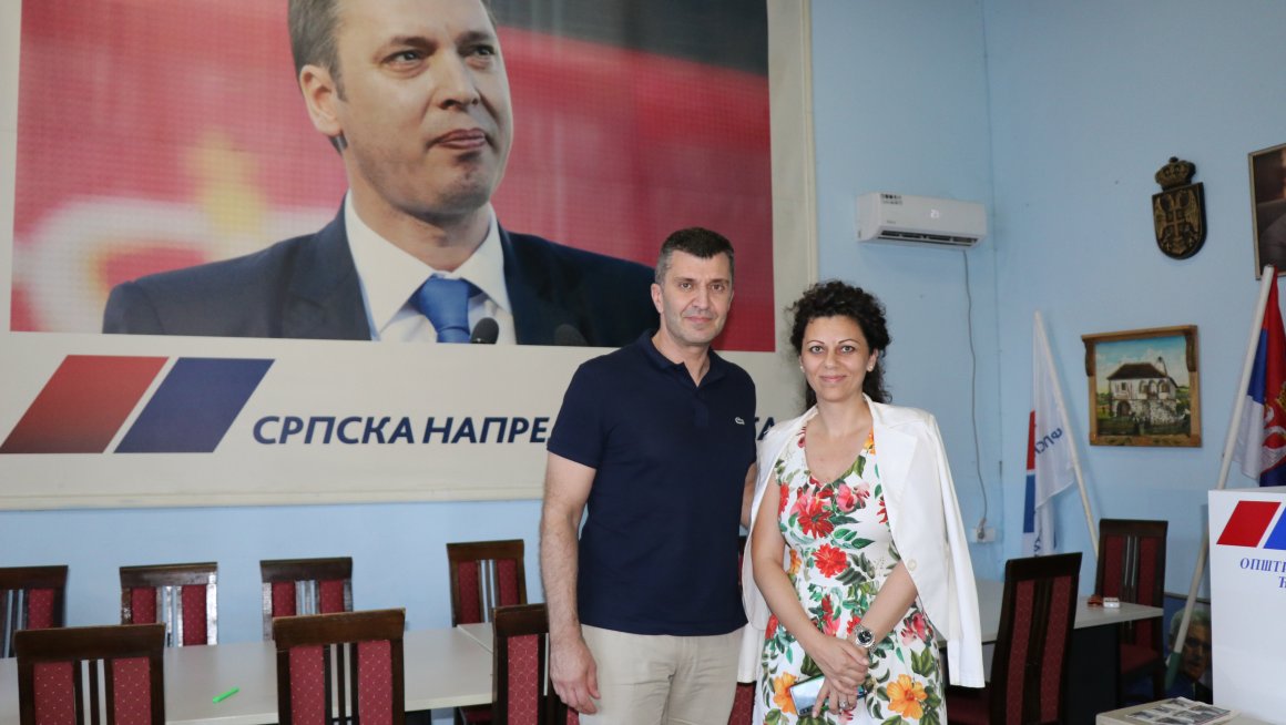 Ђорђевић разговарао са новопостављеном председницом Општине Ћићевац