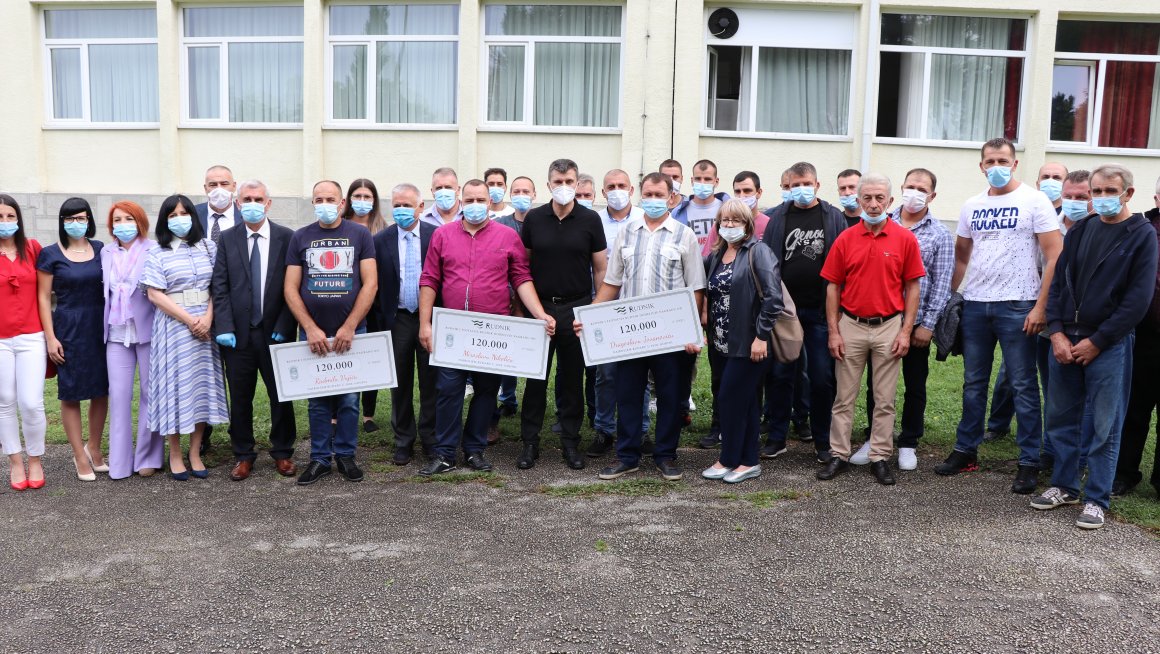 Поводом Дана рудара Ђорђевић посетио „Рудник“