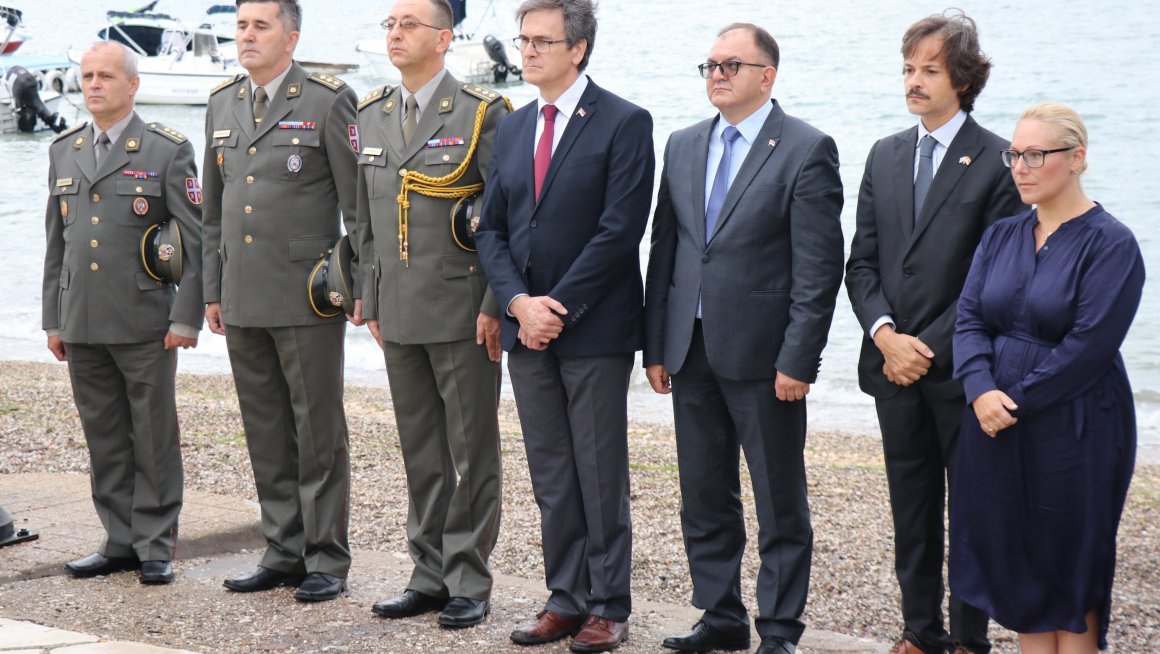 Одржане комеморативне свечаности поводом обележавања 104. годишњице од повлачења српске војске на Острво Крф (Албанска голгота)