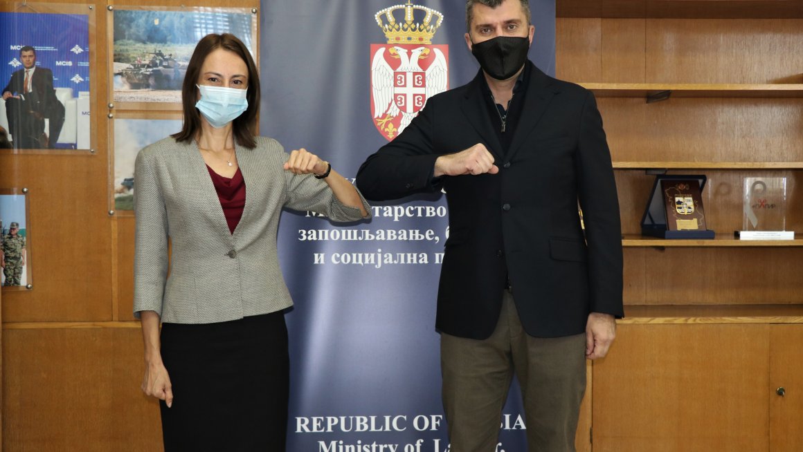 Министар Ђорђевић пожелео добродошлицу новој директорки УНИЦЕФ-а