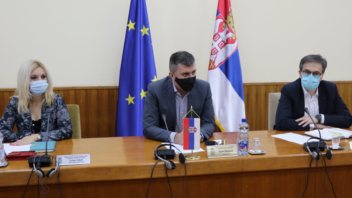 Ђорђевић са представницима удружења приватних установа социјалне заштите