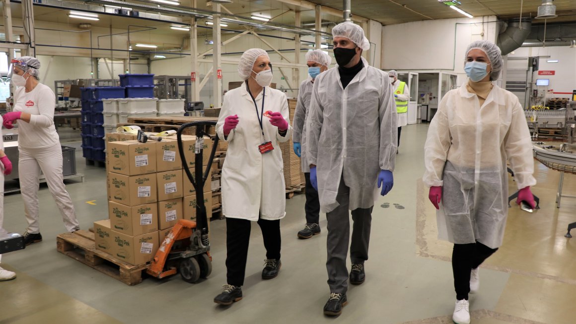 Ђорђевић посетио компанију Бамби