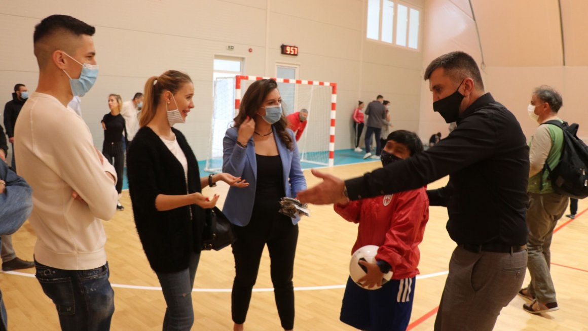 Ђорђевић у Дому Јован Јовановић Змај: Бављење спортом је важно у одрастању сваког детета