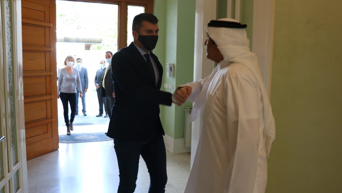 Ђорђевић се уписао у Књигу жалости поводом смрти емира Кувајта