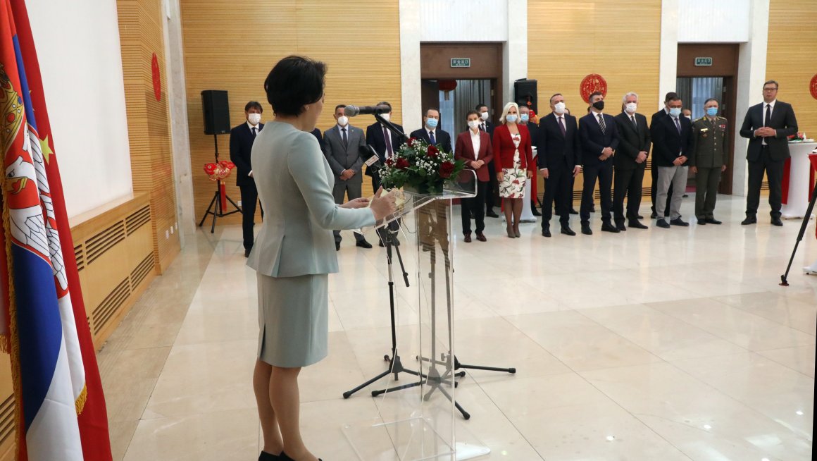 Одржан свечани пријем поводом Дана Народне Републике Кине