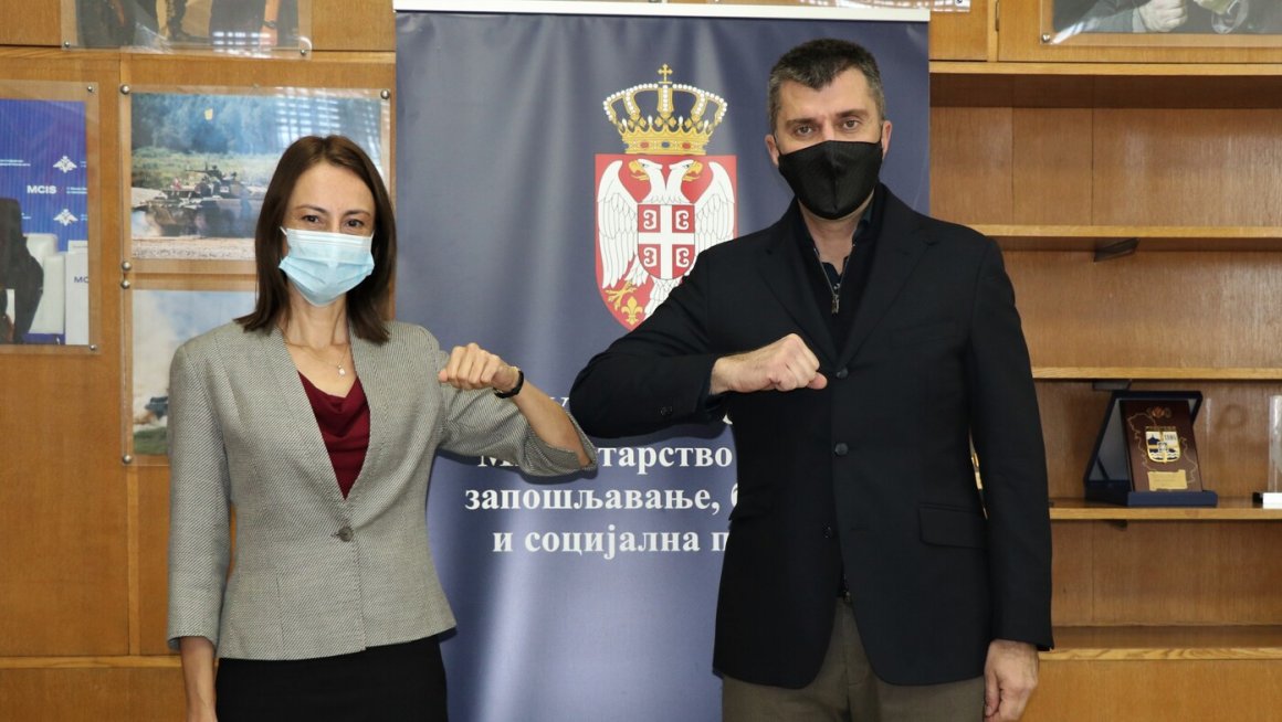 Министар Ђорђевић пожелео добродошлицу новој директорки УНИЦЕФ-а