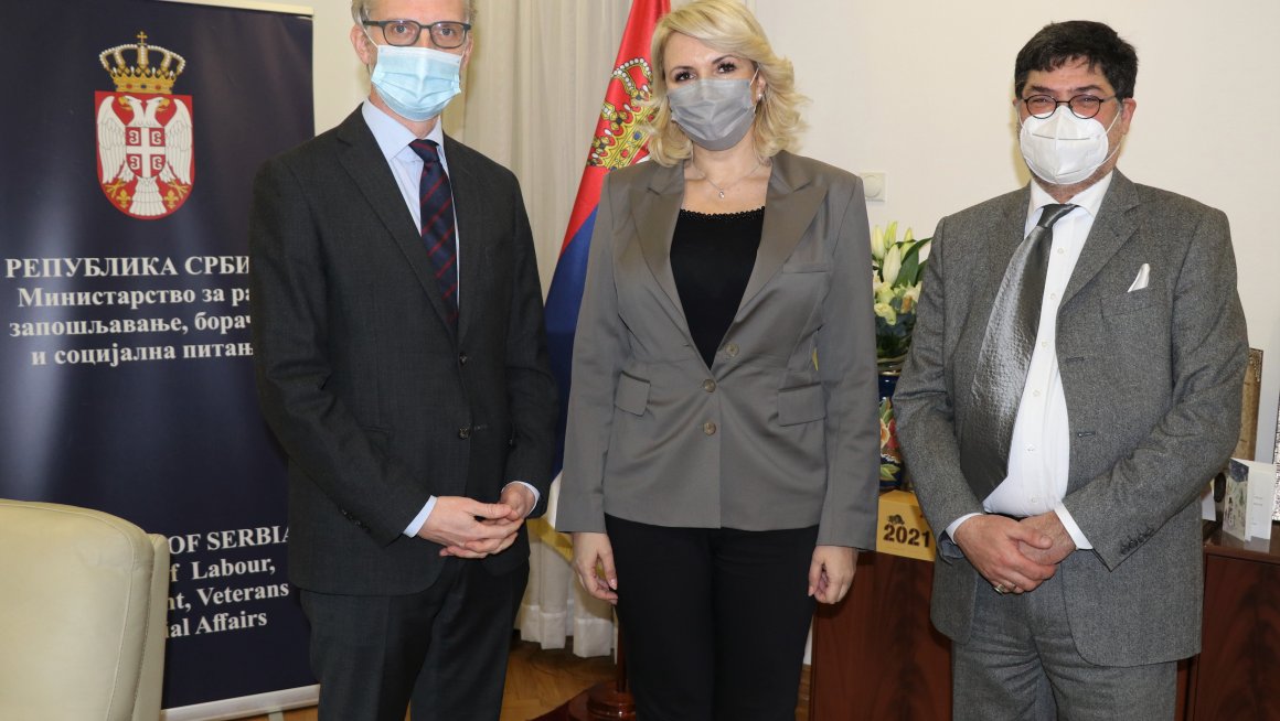 Унапређење сарадње Србије и Аустрије у области рада  и запошљавања у наредном периоду