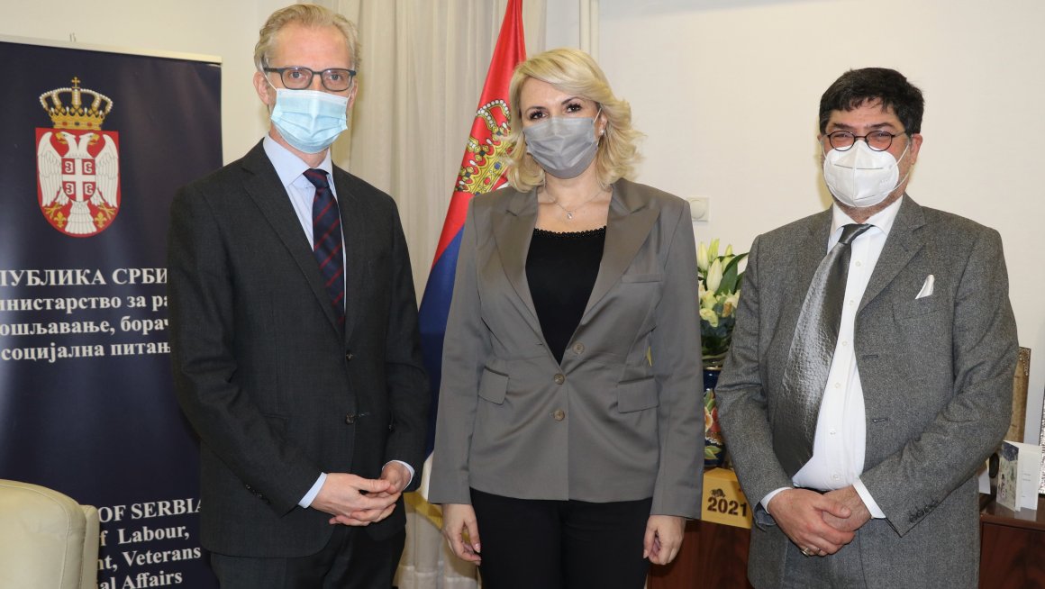 Унапређење сарадње Србије и Аустрије у области рада  и запошљавања у наредном периоду