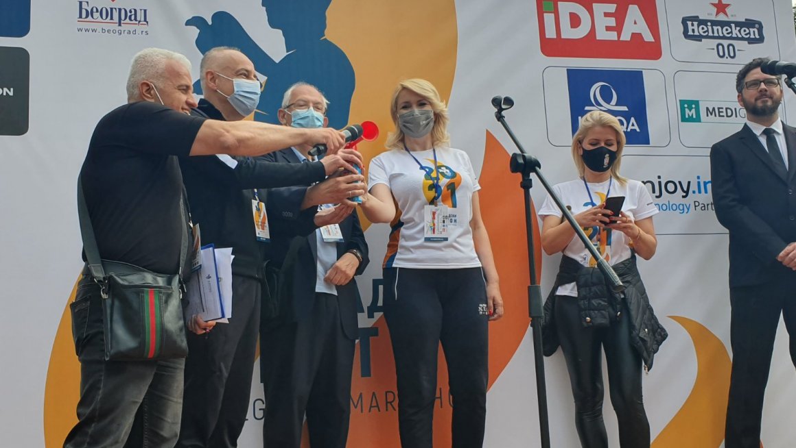 Министарка Кисић Тепавчевић отворила 34. Београдски маратон