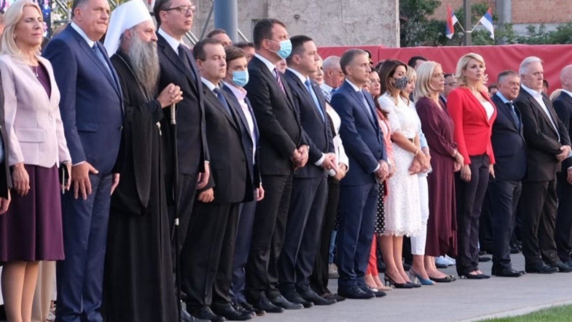 Србија и Република Српска заједнички обележиле Дан српског јединства, слободе и националне заставе