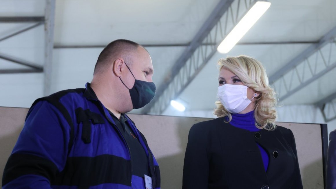 Кисић Тепавчевић обишла предузеће „Техно и опрема инжењеринг“ у Нишу