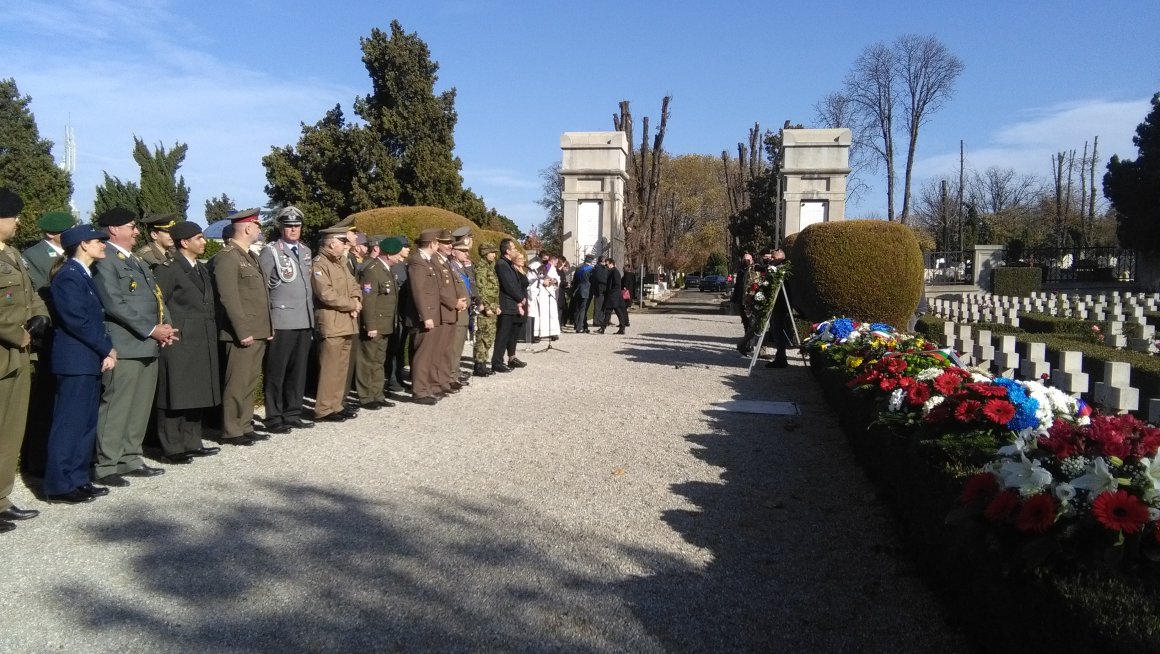 Одржана комеморација на Италијанском војном гробљу и обележен Дан националног јединства и Дан оружаних снага Италије