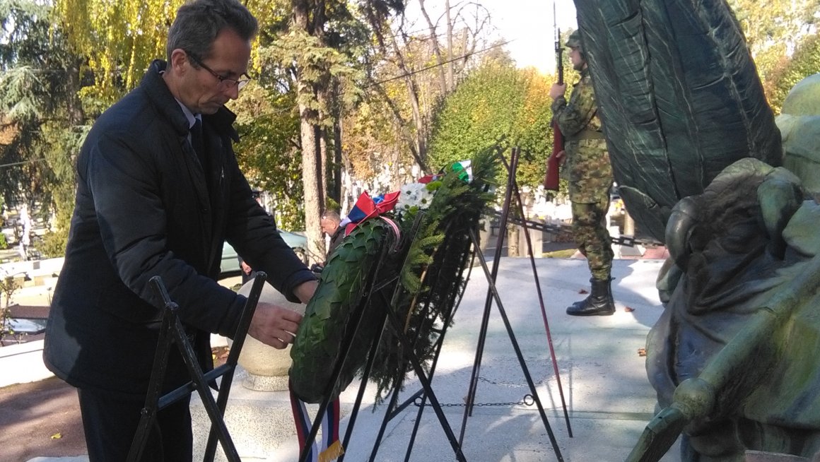 Одржана комеморација на Италијанском војном гробљу и обележен Дан националног јединства и Дан оружаних снага Италије