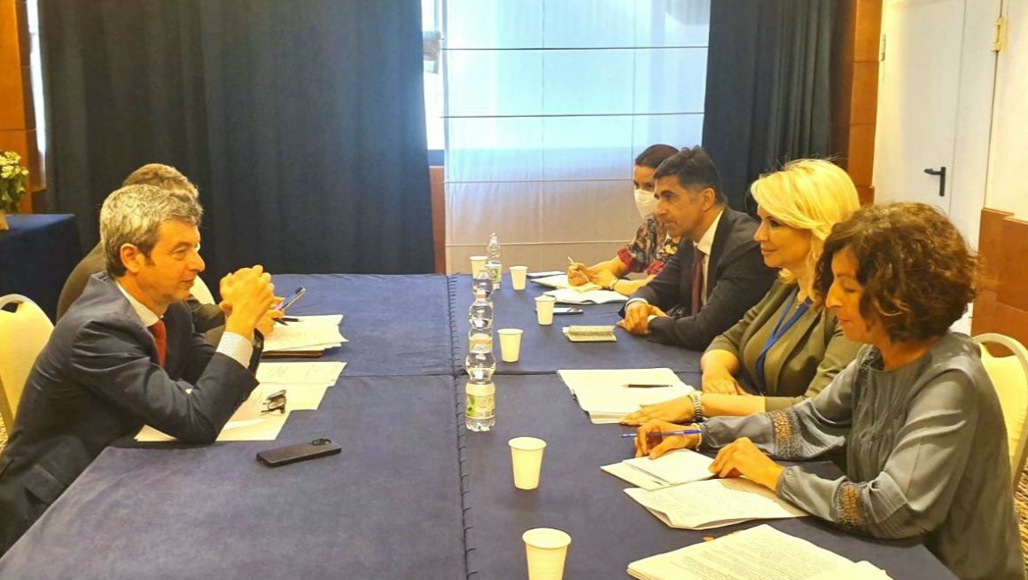 Министарка Кисић са министром Орландом о даљем унапређењу билатералних односа Србије и Италије