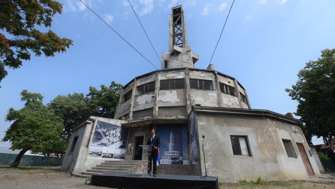 Почели радови на извођењу мера заштите на објекту Централне куле Меморијалног центра „Старо сајмиште“