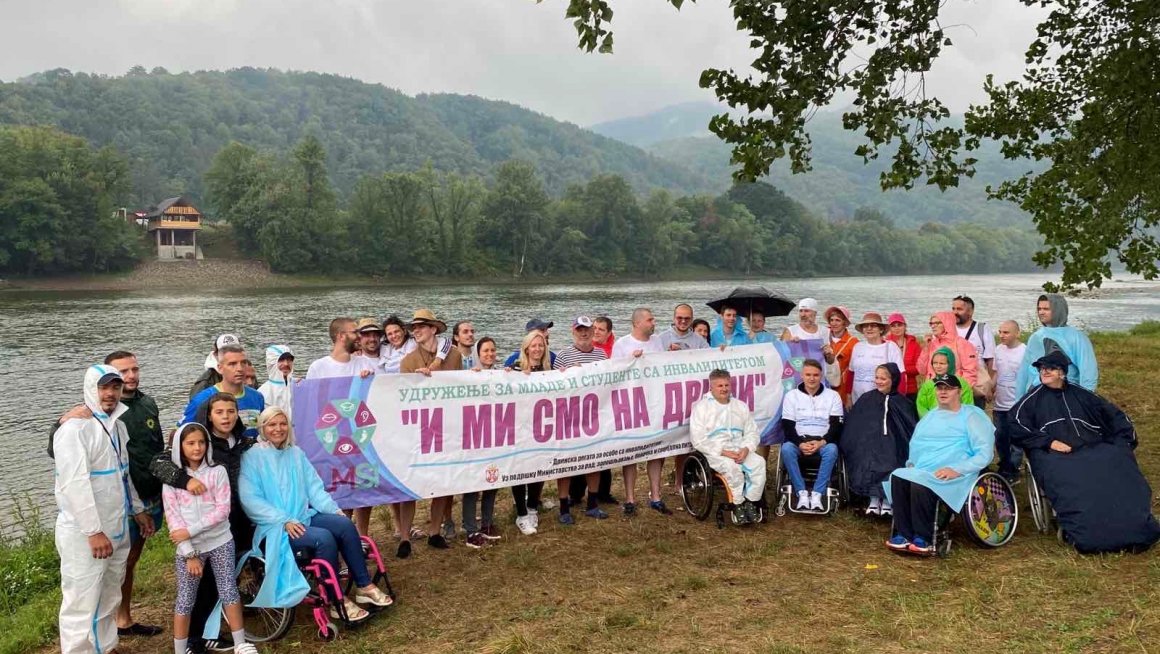 И ми смо на Дрини - регата за особе са инвалидитетом