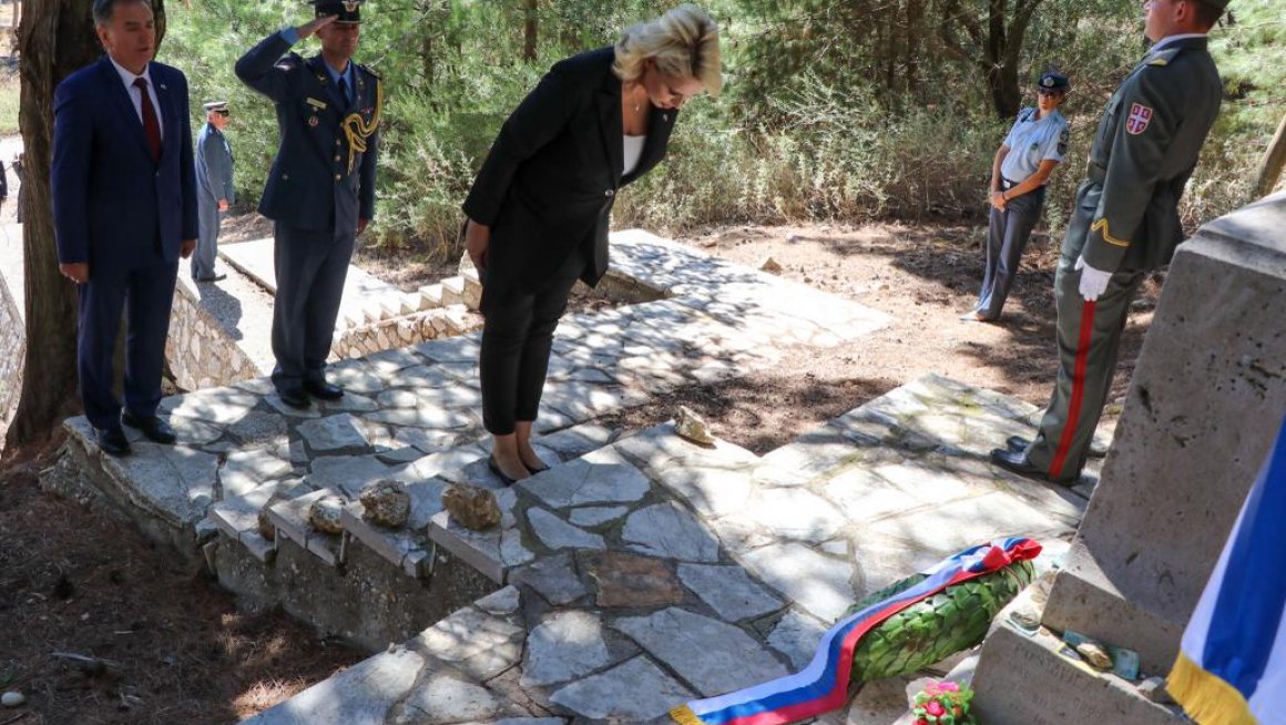 Министарка Кисић на острву Видо: Никада нећемо заборавити жртву спрских јунака