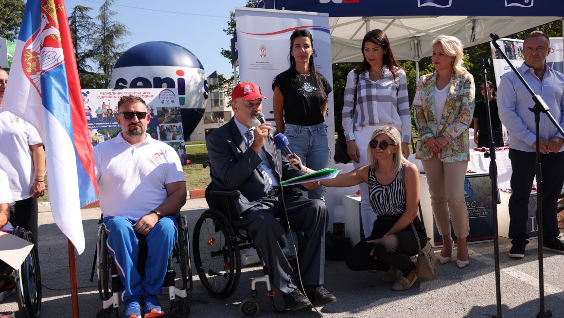 Барошевић отворила јубиларне 30. Републичке спортске игре савеза параплегичара и квадриплегичара Србије у Врњачкој бањи