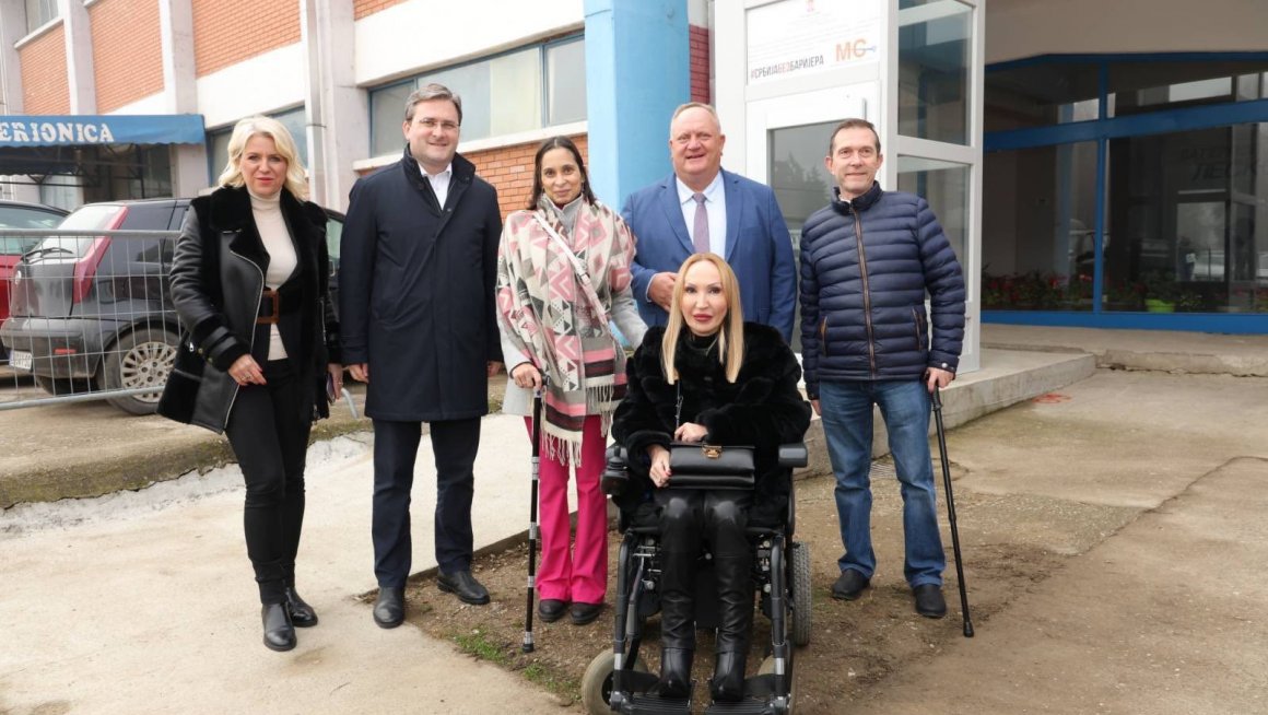 Министар Селаковић посетио Лесковац поводом обележавања  Међународног дана особа са инвалиидтетом