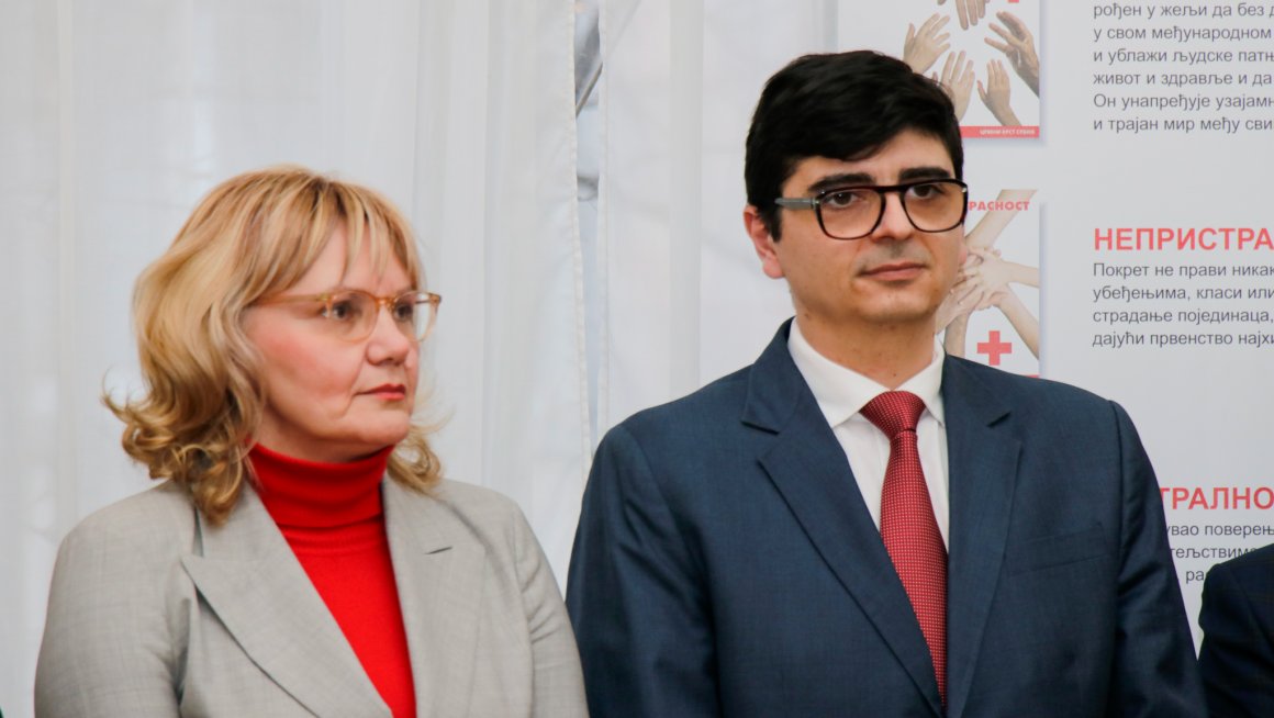 Министартсво за подршку програмима Црвеног крста Србије издвојило 535 милиона динара