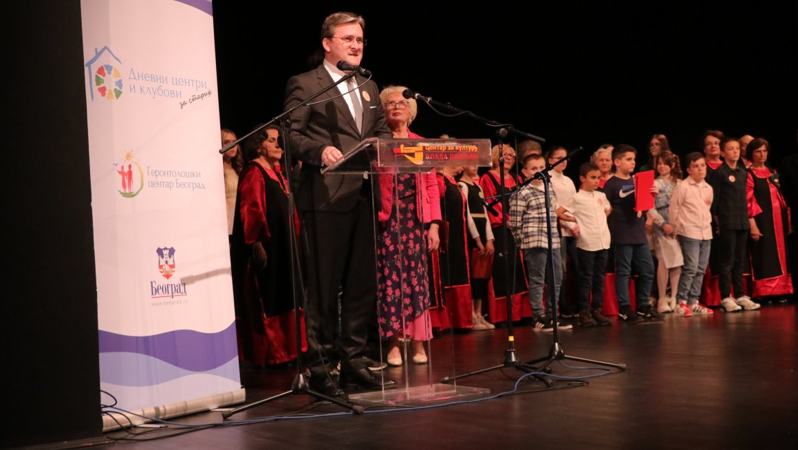 Министар Селаковић отворио IX Фестивал међугенерацијске сарадње и солидарности „ОКеј“ 