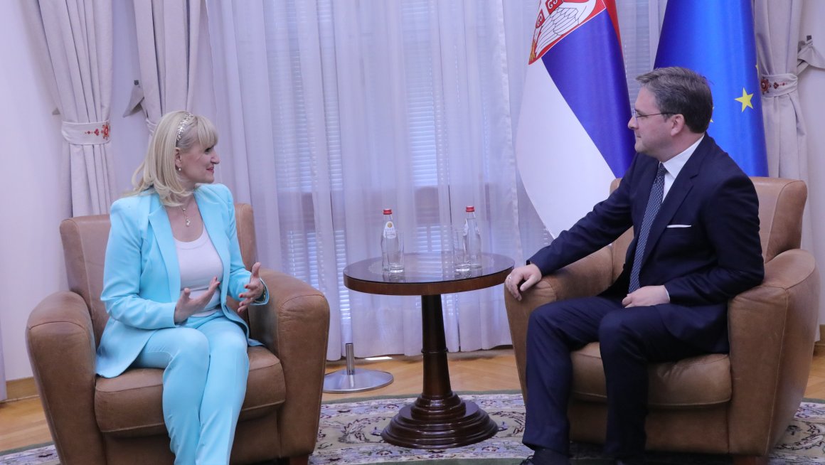 Министар Селаковић на састанку председницом Скупштине главног града Подгорице