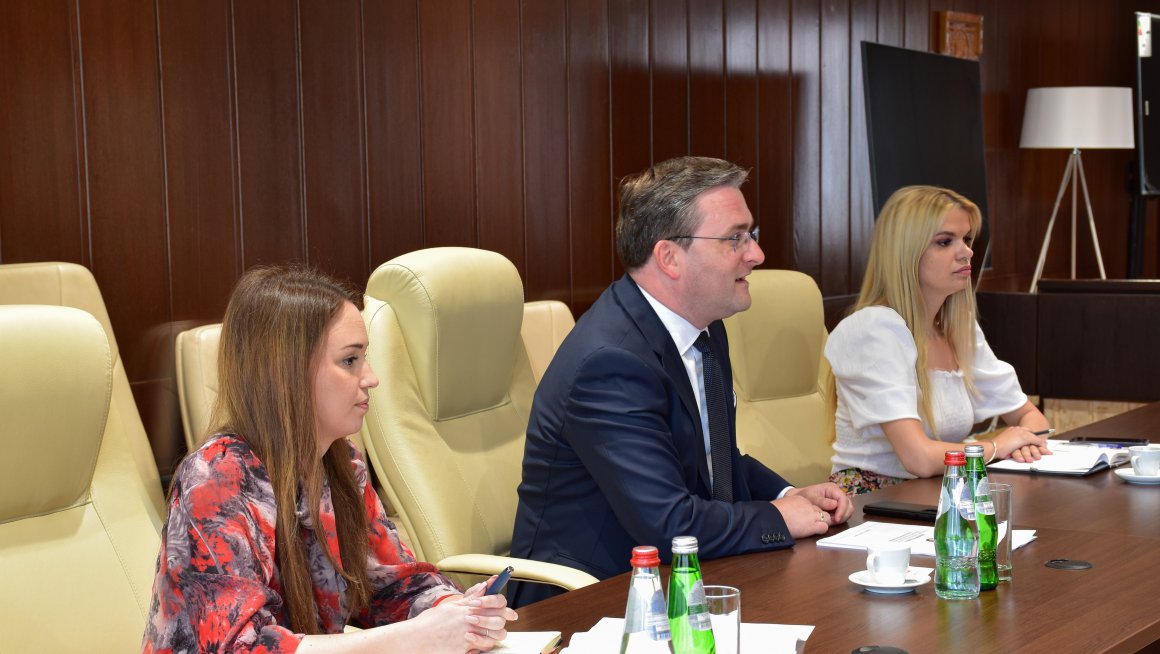 Министар Селаковић са амбасадором Русије