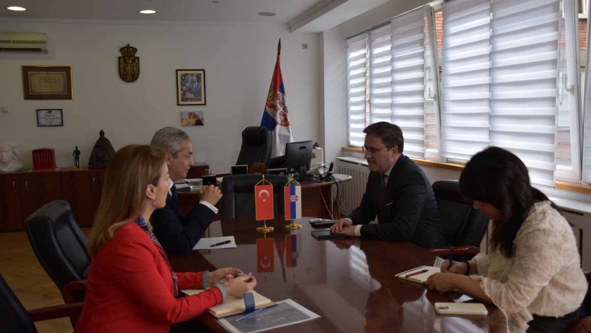 Министар Селаковић са амбасадором Р. Турске о унапређењу сарадње у области рада и социјалне заштите