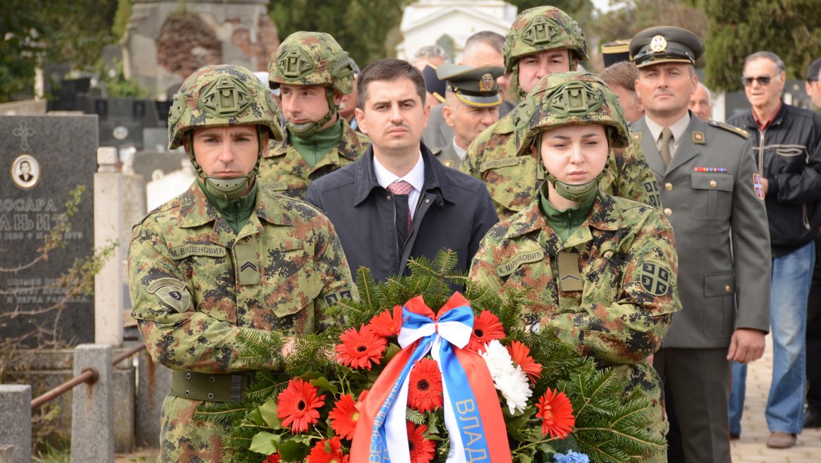 Aнтић одао почаст француским и мароканским војницима и Тимочанима палим у балканским ратовима  и Првом светском рату