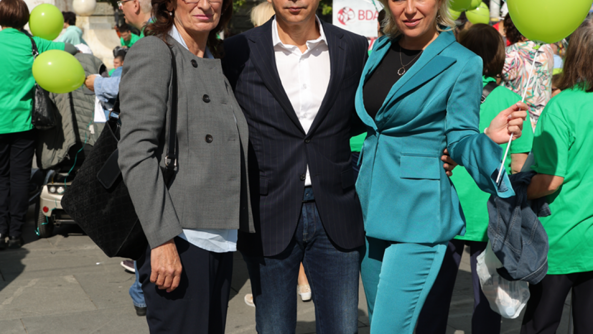 Барошевић на обележавању Међународног дана особа са церебралном парализом на Тргу републике