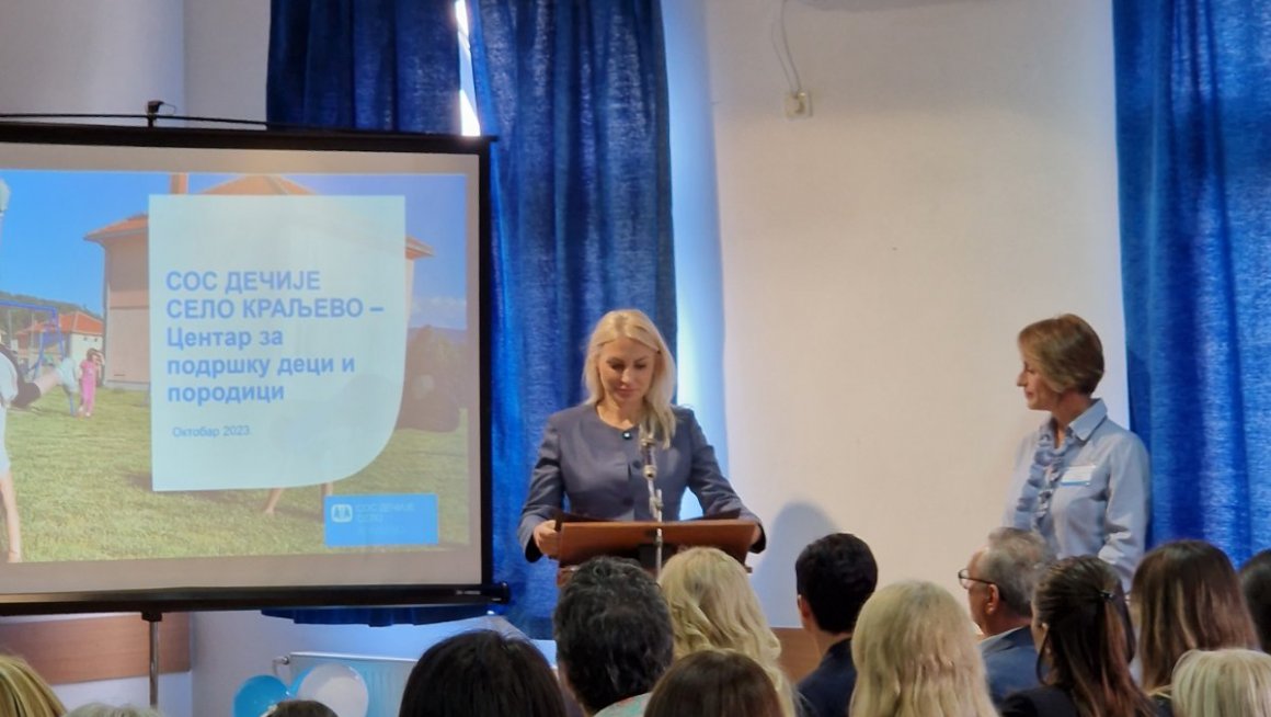 Видојевић на обележавању Дана СОС Дечијег села Краљево