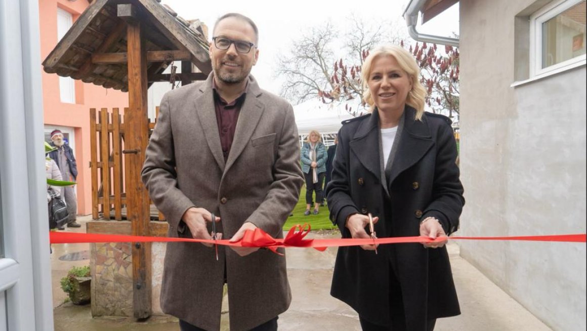 Барошевић на отварању реконструисаног објекта Удружења за помоћ недовољно развијеним особама „Плава птица“ у Кули