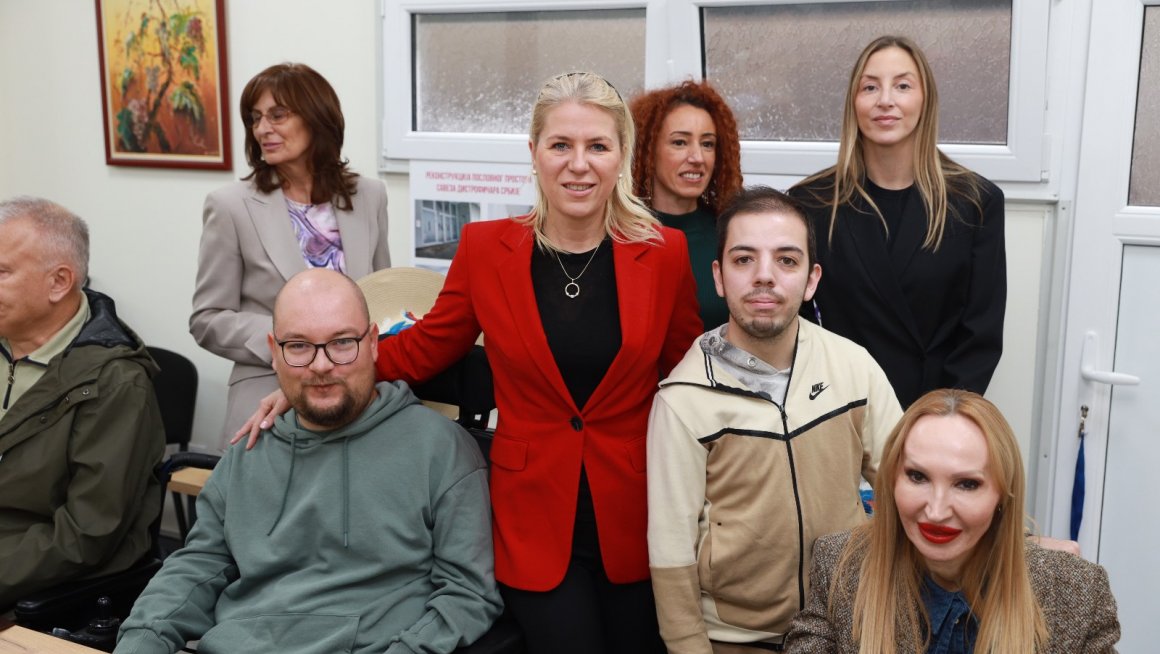 Биљана Барошевић присуствовала отварању нових просторија Савеза дистрофичара Србије