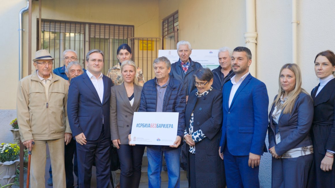 Селаковић посетио реновиране просторије Савеза инвалида рада Војводине