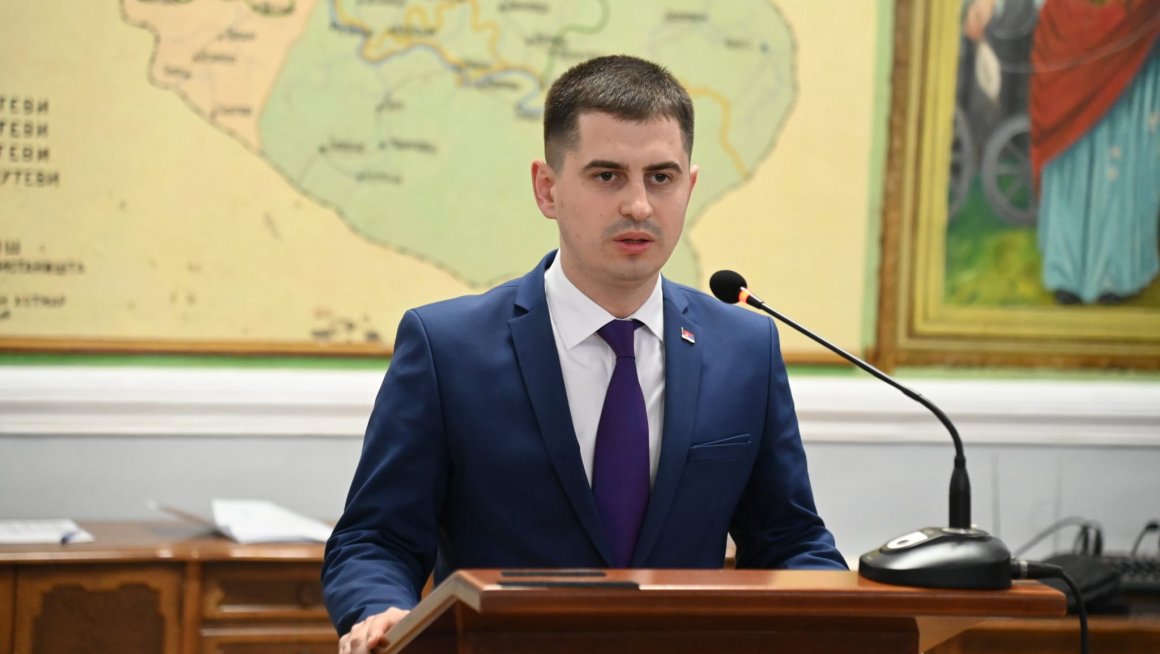 Сања Лакић и Дејан Антић на додели борачких легитимација у Пожаревцу