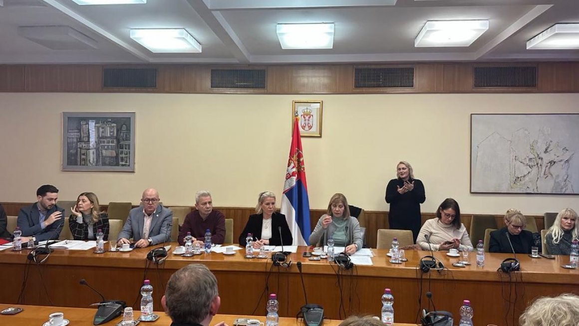 Барошевић председавала 8. седницом Савета за особе са инвалидитетом Владе Србије