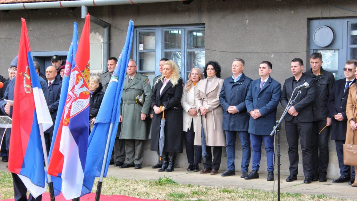 Дејан Антић на 82. годишњици пробоја логора на Црвеном Крсту